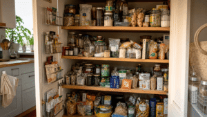 Küche ausmisten ohne auszurasten! Vorratschrank